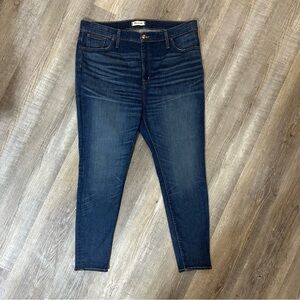 Madewell Jeans 10” High Rise Skinny Women’s Size 35